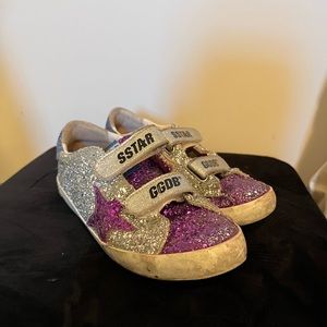 GGDB GOODEN GOOSE SPARKLY BLUE AND PURPLE COLOR WAY LIMITED EDITION